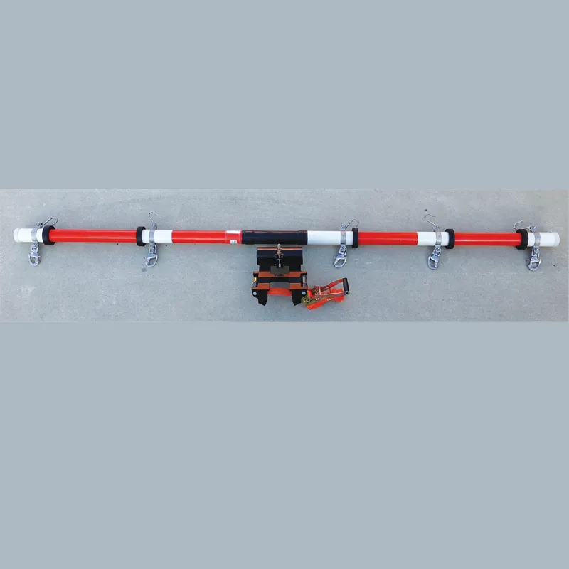 TEN Group | Crossarm, temporary, LV, orange, 2.7m, 5 position, pole ...