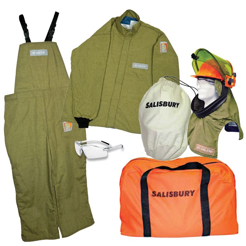 TEN Group Arc flash kit, 40 cal, premium lightweight, 2XL, LF hood