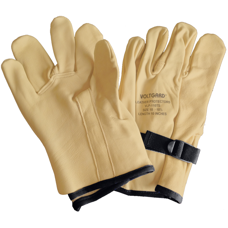 Gloves, outer, leather, LV, goatskin, palm reinforcement, 250mm, size  9-9.5, Voltgard