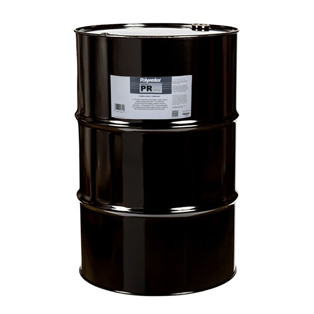 Lubricant, PR, includes silicone, 208L drum, Polywater