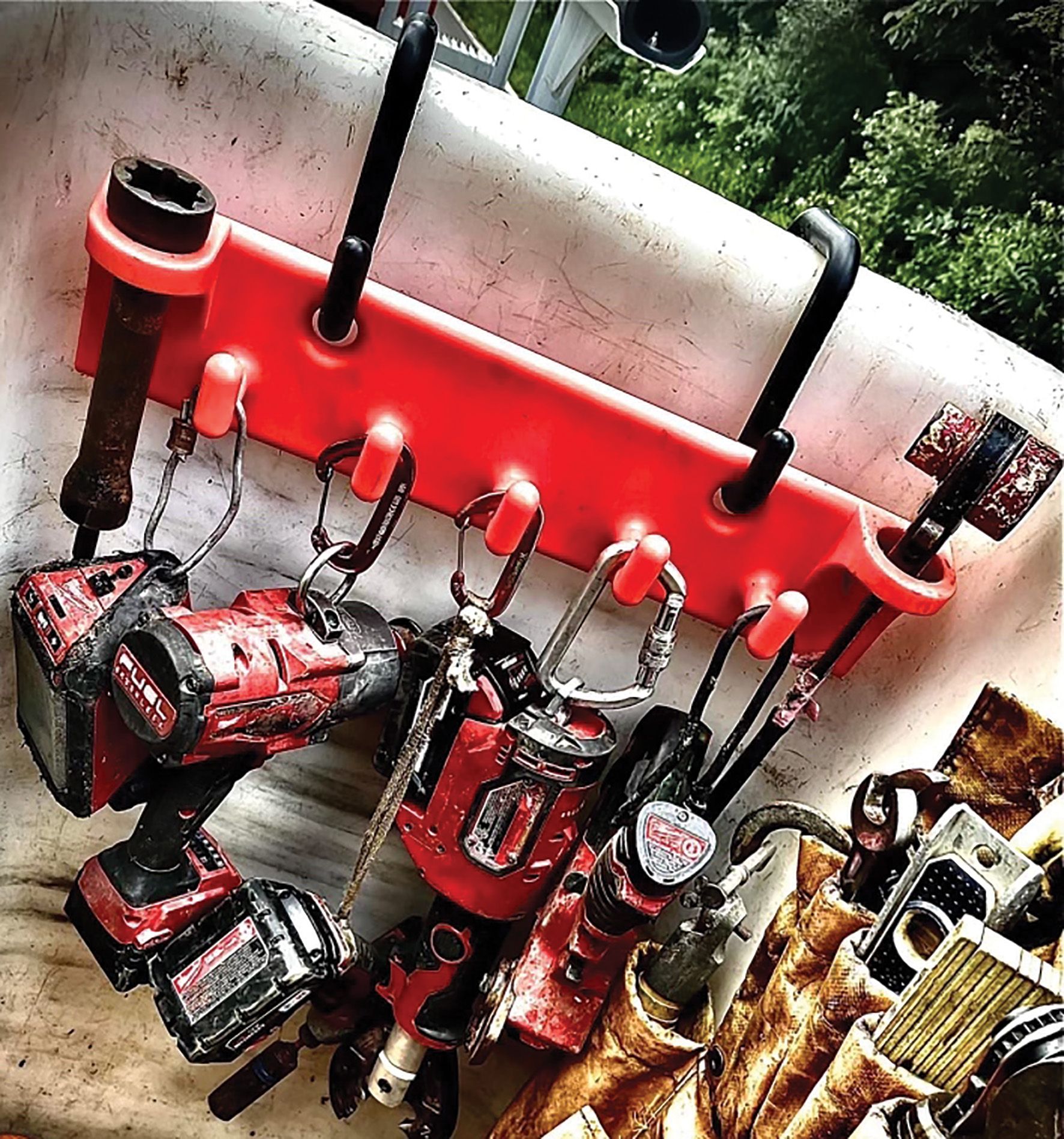 The Big Rack - Bucket Tool Organiser (incl. 2 x 3