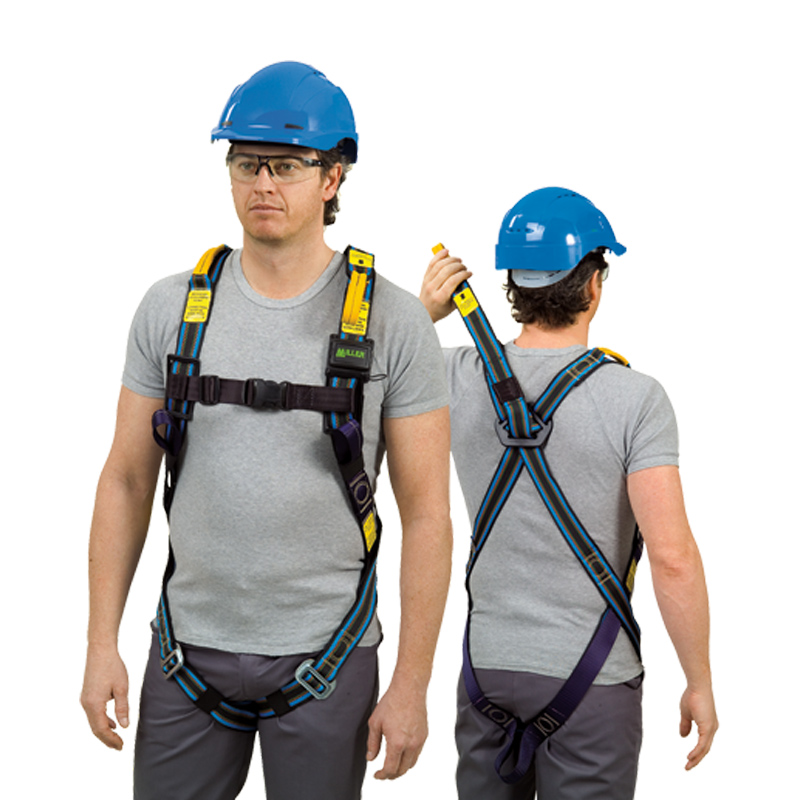 Harness, glove & barrier, no metal above waist, rear, front & shoulder ...