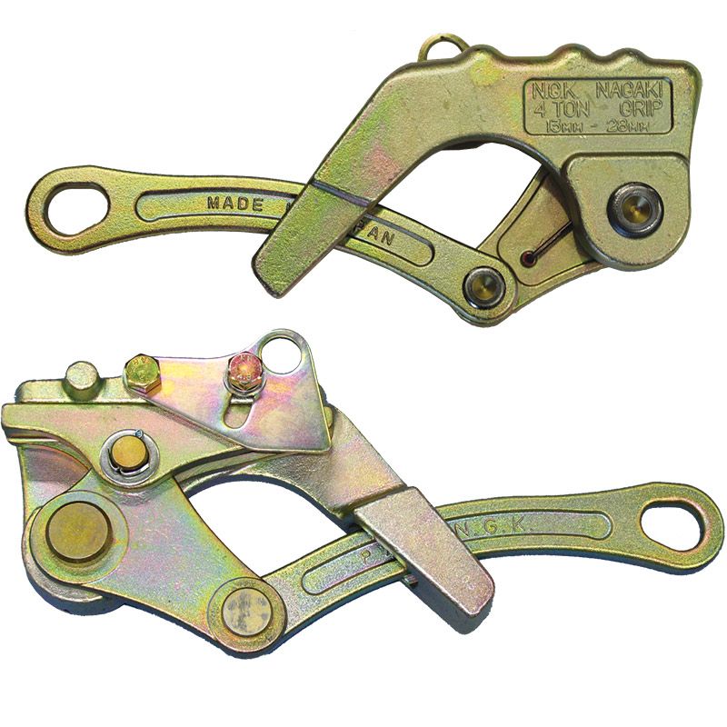 Grip, wire, 13-28mm, steel rope, wire, Cu, trolly cable, 40kN, 4T ...