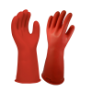 E014R-9 - Gloves, rubber, red, 14