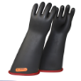 NG418CRB-9 - Gloves, rubber, red black,