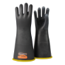 NG416YB-10 - Gloves, rubber, yelllow/black,