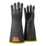 NG416YB-11 - Gloves, rubber, yellow/black,