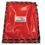 TENM706 - Bag, document, PVC, red,