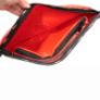 TENM706 - Bag, document, PVC, red,