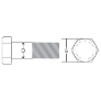BY-3 - Wrench, ratchet, 4 way, 17mm,