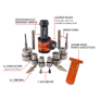 GP122 - Punch, Battery drill driven,