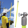 MV-35-Q - Stick, telescopic, triangular,