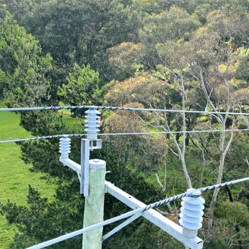 Amokabel covered conductor