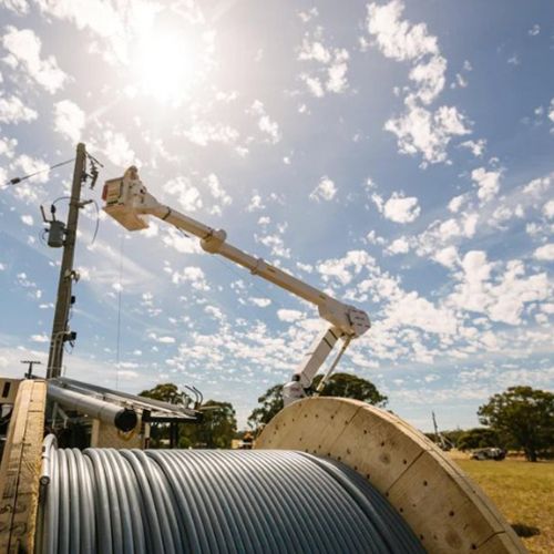 Amokabel covered conductor reel