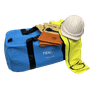 TENM518 - Bag, equipment, blue canvas,