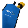 TENM445 - Bag, detector, blue canvas,