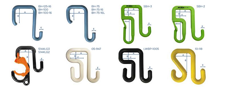 Bucket hooks