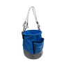 TENM207 - Bucket, tool, blue canvas,
