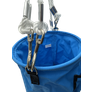 TENM207 - Bucket, tool, blue canvas,